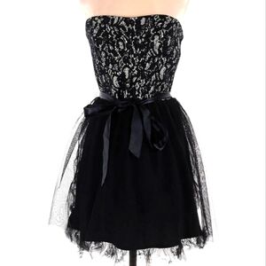 Black w/ glitter accents Wet Seal dress, size 9